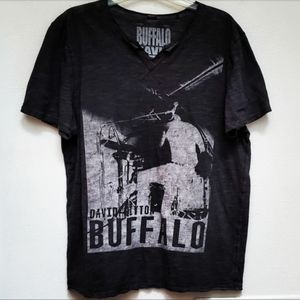 BUFFALO David Bitton Raw Edge Band Tee
